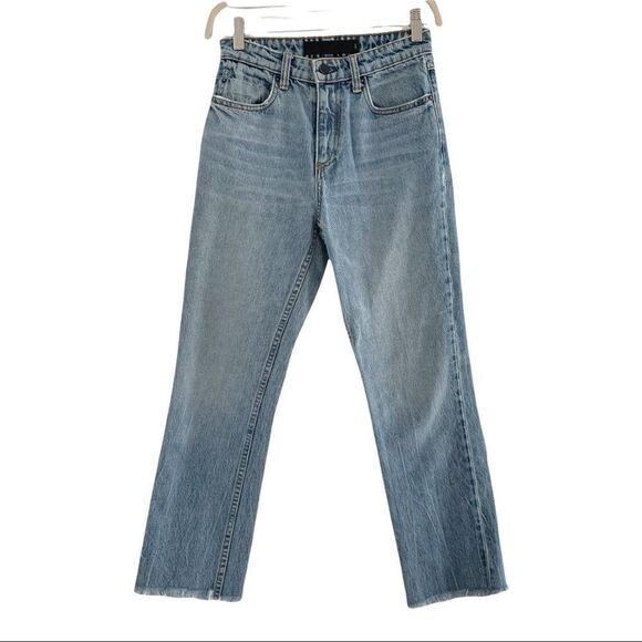Alexander Wang Cult Straight Leg Jeans - Blue sz 25 - Picture 6 of 11